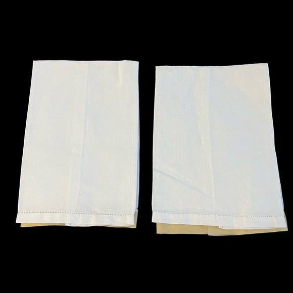 2 Linen Decorative Royal Bee Tea Towels Hand Towels - Picture 4 of 9